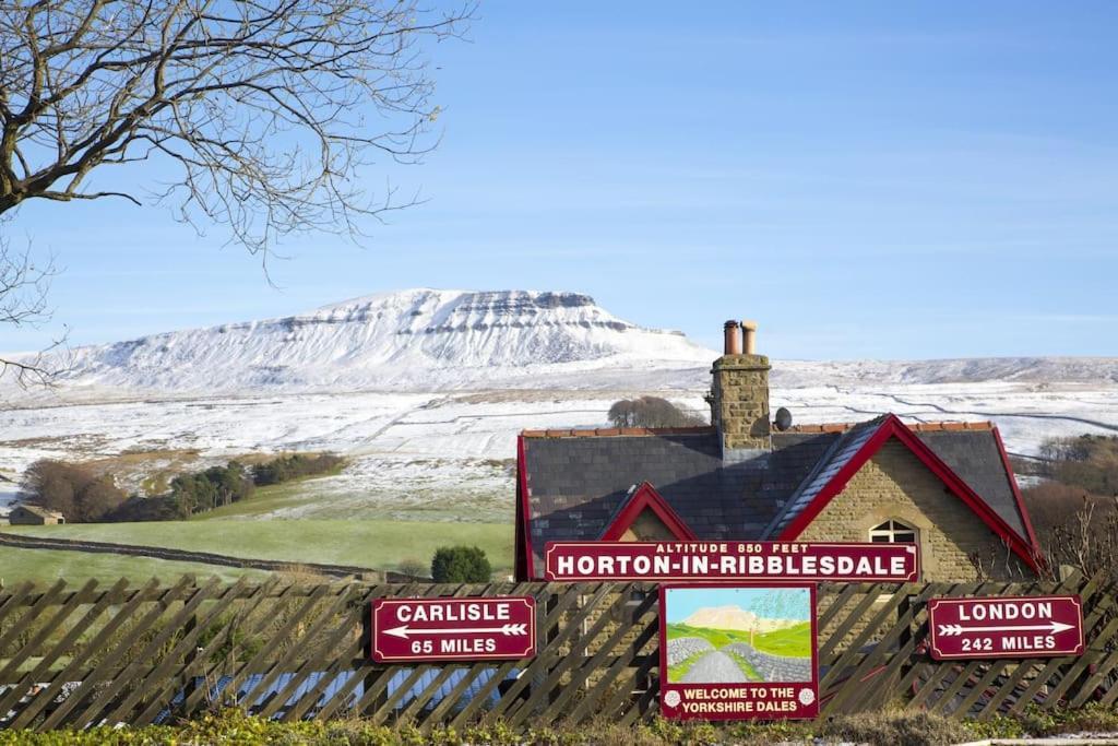 Hawks Barn Villa Horton in Ribblesdale Exterior foto